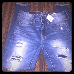 NWT American eagle distressed jeans